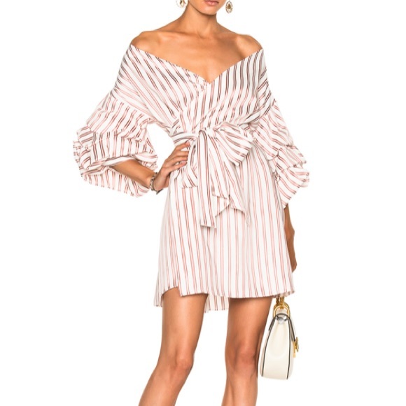 Alexis Dresses & Skirts - Alexis Maren Off-the-Shoulder Wrap Dress, M